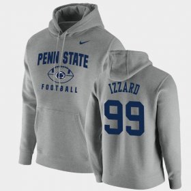 #99 Coziah Izzard Oopty Oop Penn State Nittany Lions Football Pullover Men Gray Hoodie 390173-398