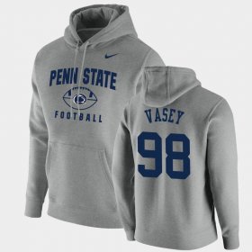 #98 Dan Vasey Oopty Oop Penn State Nittany Lions Football Pullover Mens Gray Hoodie 720750-929