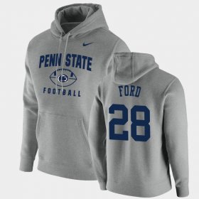 #28 Devyn Ford Oopty Oop Penn State Football Pullover Mens Gray Hoodie 277070-158