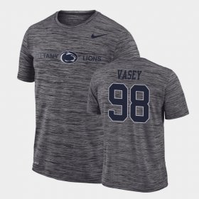 #98 Dan Vasey GFX Velocity PSU Sideline Legend Performance Men Gray T-Shirt 399077-135 #98 Dan Vasey GFX Velocity PSU Sideline Legend Performance Men Gray T-Shirt 399077-135