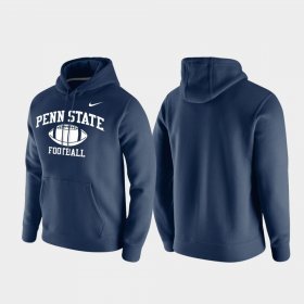 Retro Football Penn State Club Fleece Men Navy Hoodie 818659-697