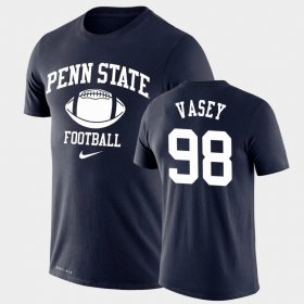 #98 Dan Vasey Retro Football PSU Lockup Legend Performance Men Navy T-Shirt 169253-588 #98 Dan Vasey Retro Football PSU Lockup Legend Performance Men Navy T-Shirt 169253-588
