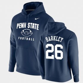 #26 Saquon Barkley Oopty Oop Penn State Nittany Lions Football Pullover Men's Navy Hoodie 437421-866
