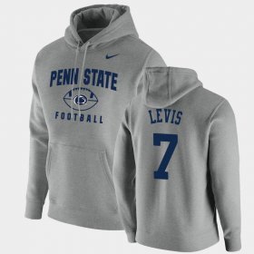 #7 Will Levis Oopty Oop Penn State Football Pullover Men Gray Hoodie 805019-432