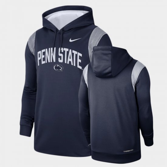 2022 Game Day Sideline Penn State Men Navy Hoodie 298807-539