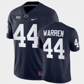 #44 Tyler Warren College Football PSU Game Men's Navy Jersey 859951-227
