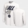 Ball In Bench Penn State Nittany Lions Long Sleeve Men White T-Shirt 560480-152